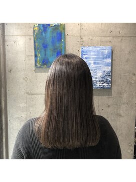 リュネッツ(lunettes) 【圧倒的ツヤ感にリピーター多数！】髪質改善カラー