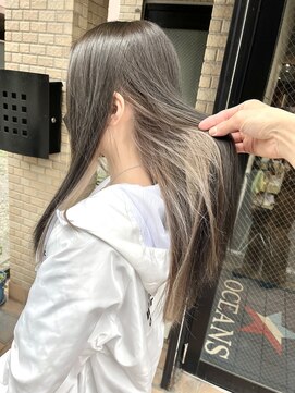 ハグ 横浜(HUG) インナーカラー＊ホワイトベージュ