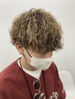 ラヴィズム 名駅店(LUVISM) ブリーチパーマ#波巻きスパイラル