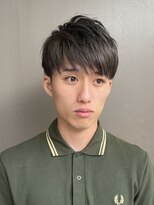 YS STILE.束感ショート.波巻き.ハイライト.マッシュパーマ56