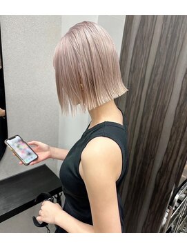 シーク 天神(SEEK) 【SEEK 茶木】ホワイトミルクティーベージュ☆