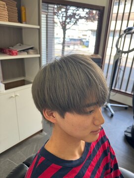 エイト(AITE) 波巻きウルフマッシュパーマ<理容室>メンズ/川口/鳩ヶ谷31