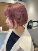 横浜★インナーカラー　イヤリングカラー