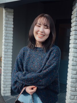 カラン(caran) レイヤー+チョコレートカラー【@hair_mazda】