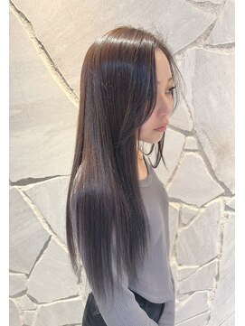 アローラ バイ ヘッドライト 横浜関内店(AROLA by HEADLIGHT) ダークパープルでつやんな髪の毛に