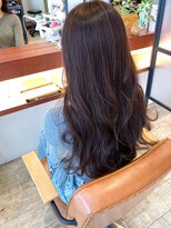 マーリャヘアー(mallia hair)&nbsp;レイヤースタイルレイヤーカットロングレイヤー小顔スタイル