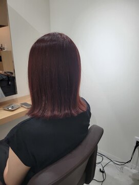 アトレ(attrait) ミディアム×ピンクブラウン