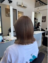 アンナヘアヴィラ(AnNa hair villa)&nbsp;外はねミルクティーベージュ