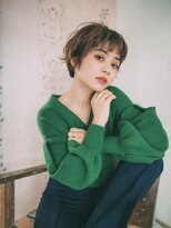 エーバイフー 江坂店(A BY WHO)&nbsp;A BY WHO江坂/おしゃれショート/マッシュショート/透明感カラー