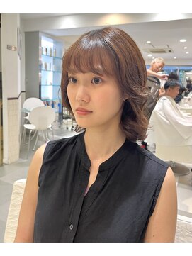 ゼンコー オモテサンドウ(ZENKO Omotesando) コテ巻き風パーマ/デジタルパーマ/韓国風パーマボブパーマカラー