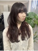 レイヤーカット／イメチェン／縮毛矯正／髪質改善／韓国／前髪