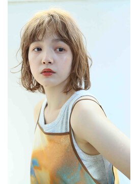 ロミ(ROMI) ☆くせ毛風☆無造作ウェーブミディアム