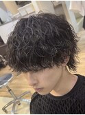 サーフカールウルフ波巻きツイストスパイラルパーマ