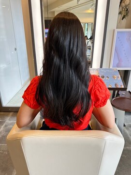 アイシー ヘアーメイク(ic hair make) 動きのあるツヤツヤロング