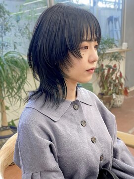 パークレーン アイス イヴェン(park lane ICI yeven) ウルフカット名古屋ウルフロングレイヤーカットロングウルフ