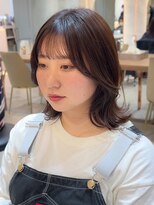 ロンド エスポワール 錦糸町(Lond espoir)&nbsp;■ フェミニンロング似合わせカットウェーブミディアム韓国6