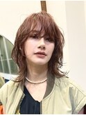 グランジレイヤー/マロンベージュ/レイヤーカット/表参道/20代