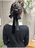 お呼ばれヘアセット
