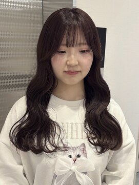 シェノン フェム 名古屋 名駅店(CHAINON×FeM#) ショコララベンダー/サイドバング/名古屋/髪質改善