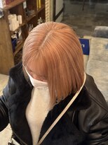 ラブリッシュ(LOVERICHE)&nbsp;ボブヘア x ベージュヘア【本田】