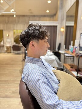 アーチ(ARCH) ツーブロミックスパーマ【ARCH片山】