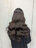 【最高級バージンシールエクステ50cm】＋うるツヤ縮毛矯正（縮毛が半額！）