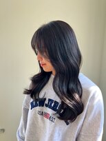 エクファ ヘア シェリル 草津 南草津店(ex-fa hair cherir) くびれヘア/アプリコットオレンジ/夏のヘアアレンジ/南草津