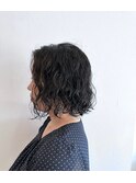 30代/40代/50代/ボブ/パーマ/切りっぱなし