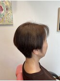 アシメグラデーションボブ