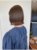 ぱつっとボブ×外ハネ×伊勢ボブ
