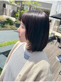 ミディアム/ボブ/レイヤー/顔まわりカット