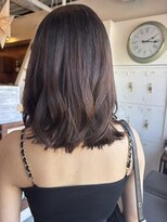 ヘアーエポック(hair epoque) セミロングアレンジ