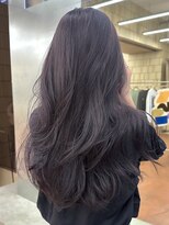 パークレーン アイス イヴェン(park lane ICI yeven)&nbsp;ブリーチなしダブルカラーラベンダーグレージュレイヤーカット