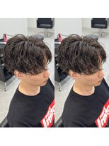 ブライト(BRIGHT)&nbsp;シャドウパーマセンターパート