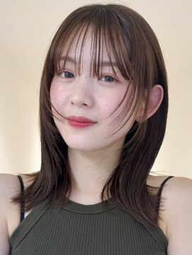 アイトーキョーエス 渋谷(AI TOKYO S) レイヤーボブ/オリーブベージュ/結べるボブ