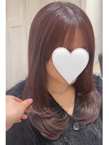 フォルテ 横浜店(FORTE)&nbsp;レイヤーカット/髪質改善/ボルドーカラー