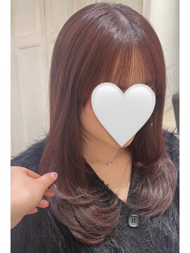 フォルテ 横浜店(FORTE) レイヤーカット/髪質改善/ボルドーカラー