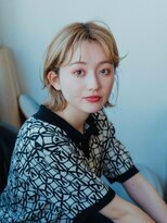 ヘアアンドリラクゼーション シャッセ(Hair&Relaxation SASE) ハイトーン外ハネボブ