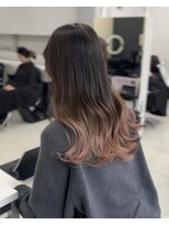 アライブ ハラジュク(ALIVE harajuku)&nbsp;グラデーションカラーバレイヤージュインナーカラー　ryota