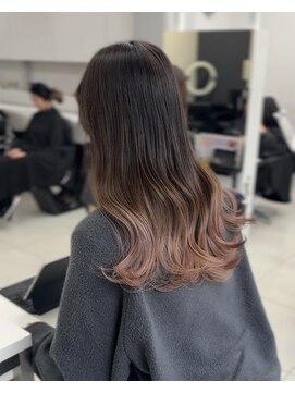 アライブ ハラジュク(ALIVE harajuku) グラデーションカラーバレイヤージュインナーカラー　ryota