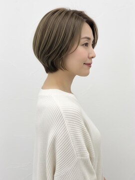 ナチュラルスポット(Natural Spot) シンプル艶ボブ