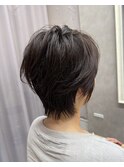 骨格に合わせたショートカット