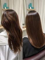 エストアール フクオカ 福岡博多店(est-r. Fukuoka)&nbsp;艶髪ストレート×髪質改善