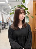 ツヤ髪が叶う縮毛矯正スタイル