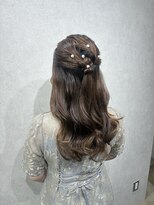 アイディ ムード(id. mood)&nbsp;結婚式の【お呼ばれヘアアレンジ】