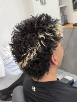 縁 ハナレ(en 870) スパイキーウェーブピンパーマ