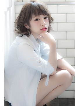 エイト 福岡天神店(EIGHT fukuoka) 【EIGHT 福岡天神】★ ★ 甘めバングのナチュラルミディ ★ ★