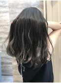 グレージューホワイトシルバーグラデーション
