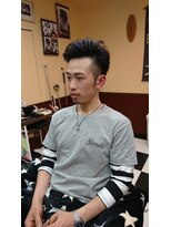 バーバーショップ ストライク(BARBER SHOP STRIKE)&nbsp;ツーブロックスタイル　サイドバック仕上げ