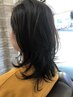 【髪質改善】カット+リタッチカラー+ヘッドスパ+トリートメント¥14300→13200